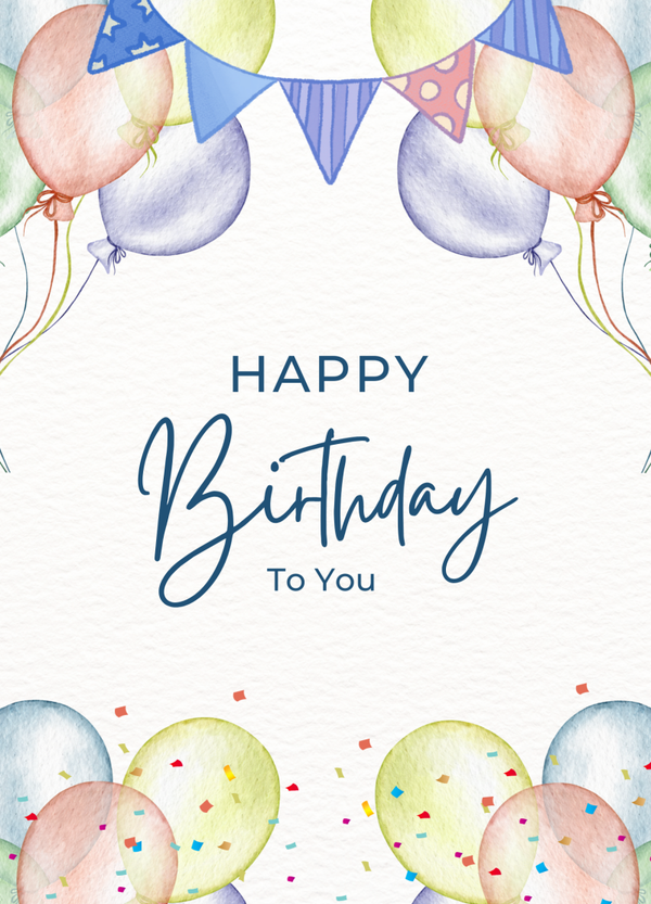 Birthday Card HB-2517