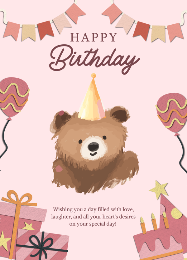Birthday Card HB-2520