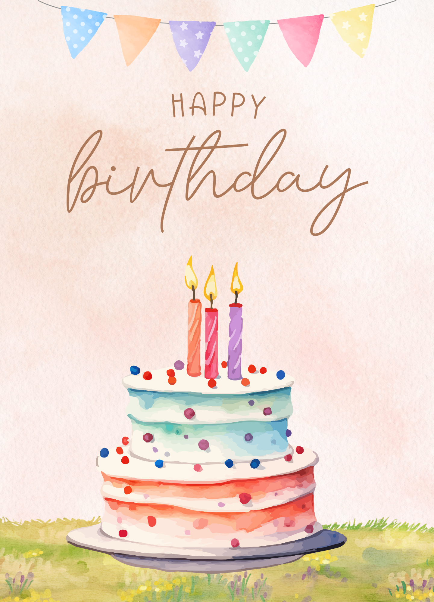 Birthday Card HB-2521