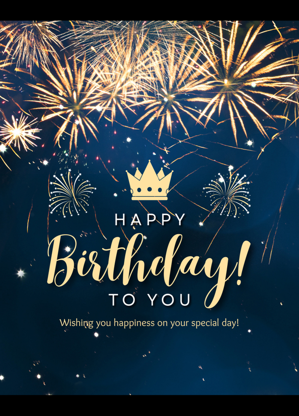 Birthday Card HB-2522