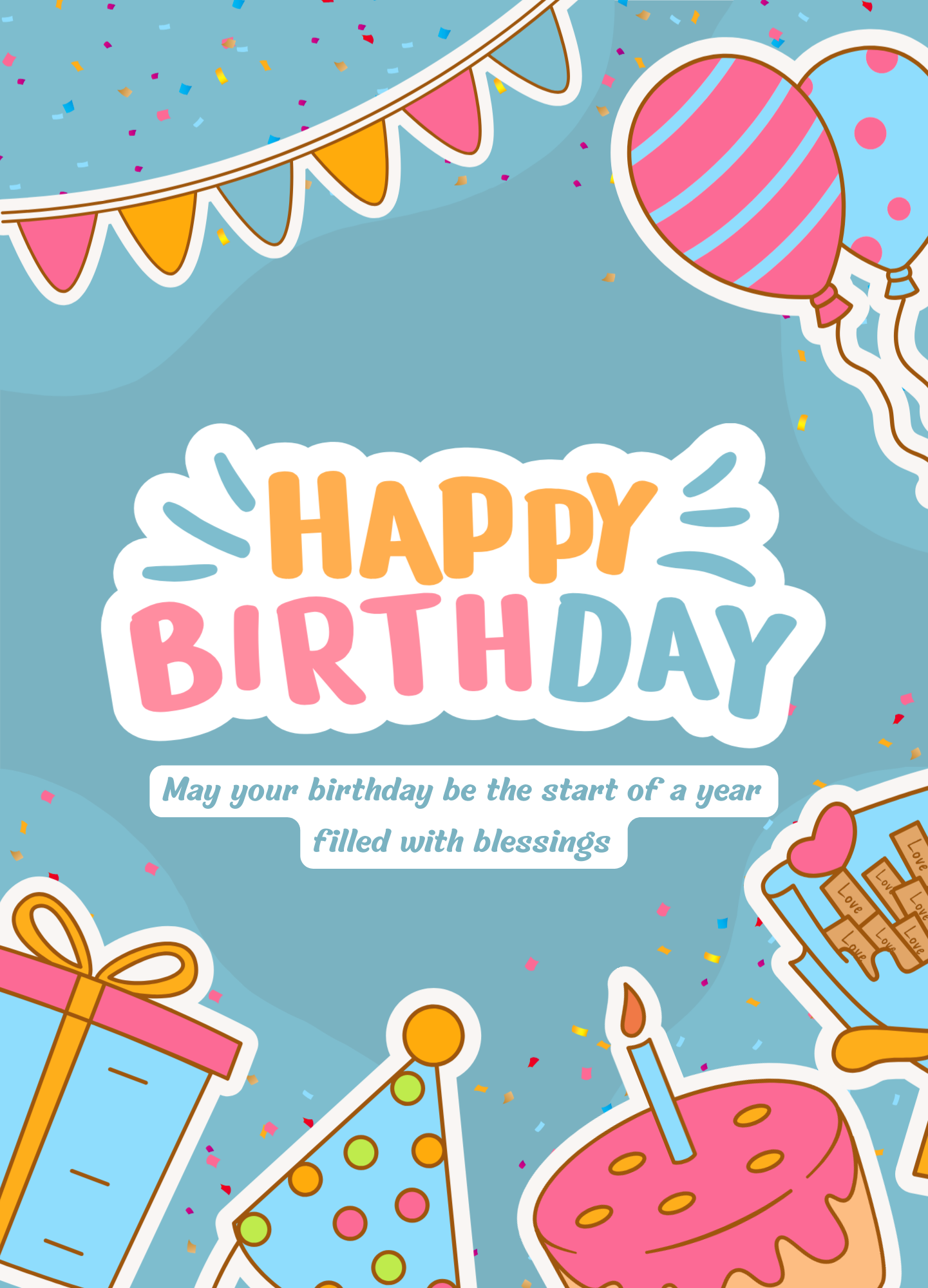 Birthday Card HB-2523