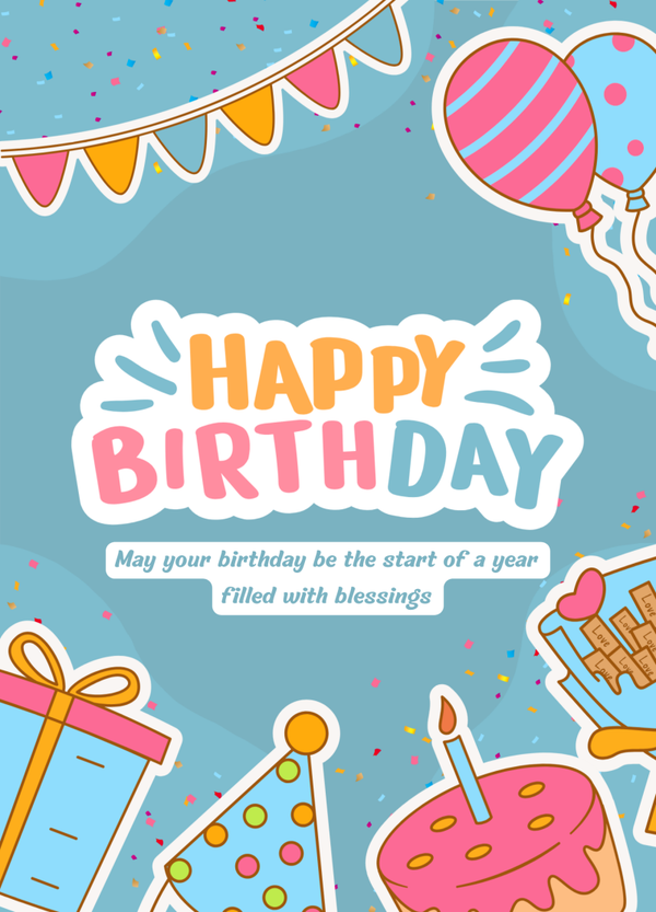 Birthday Card HB-2523