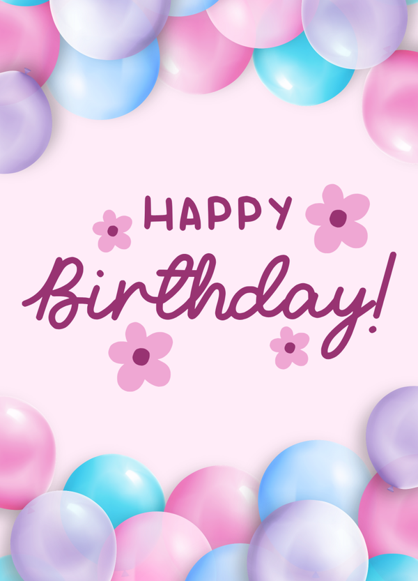 Birthday Card HB-2524