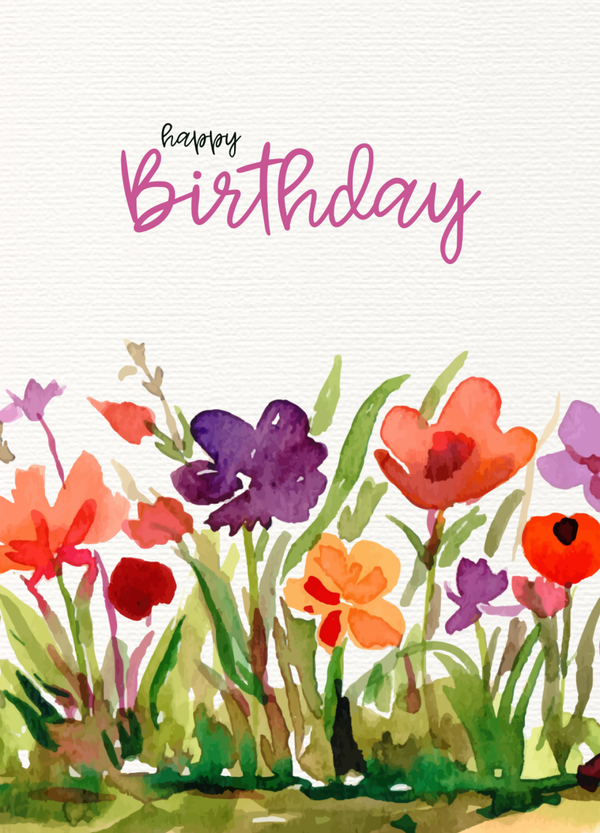 Birthday Card HB-2526