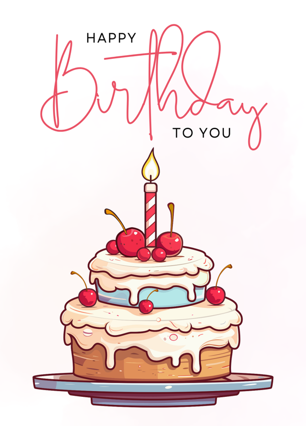 Birthday Card HB-2527