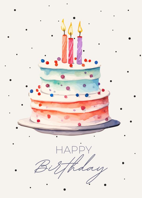 Birthday Card HB-2529