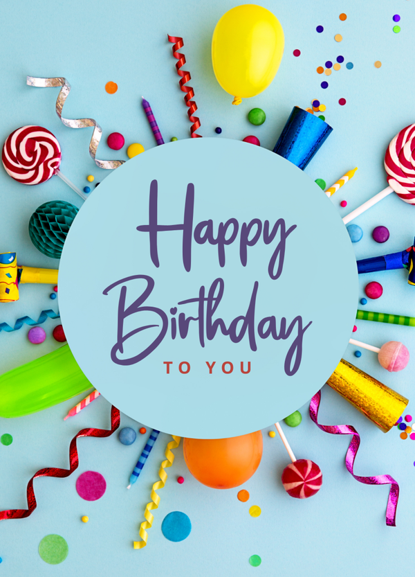 Birthday Card HB-2531