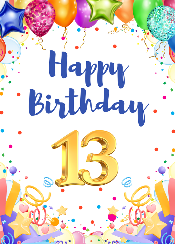 Birthday Card HB-2548