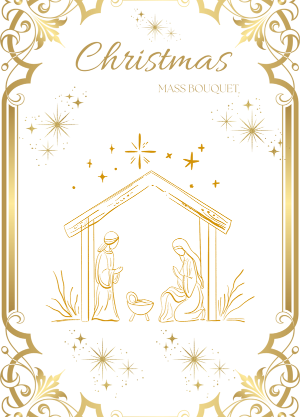 Christmas Mass Bouquet CMB-2505