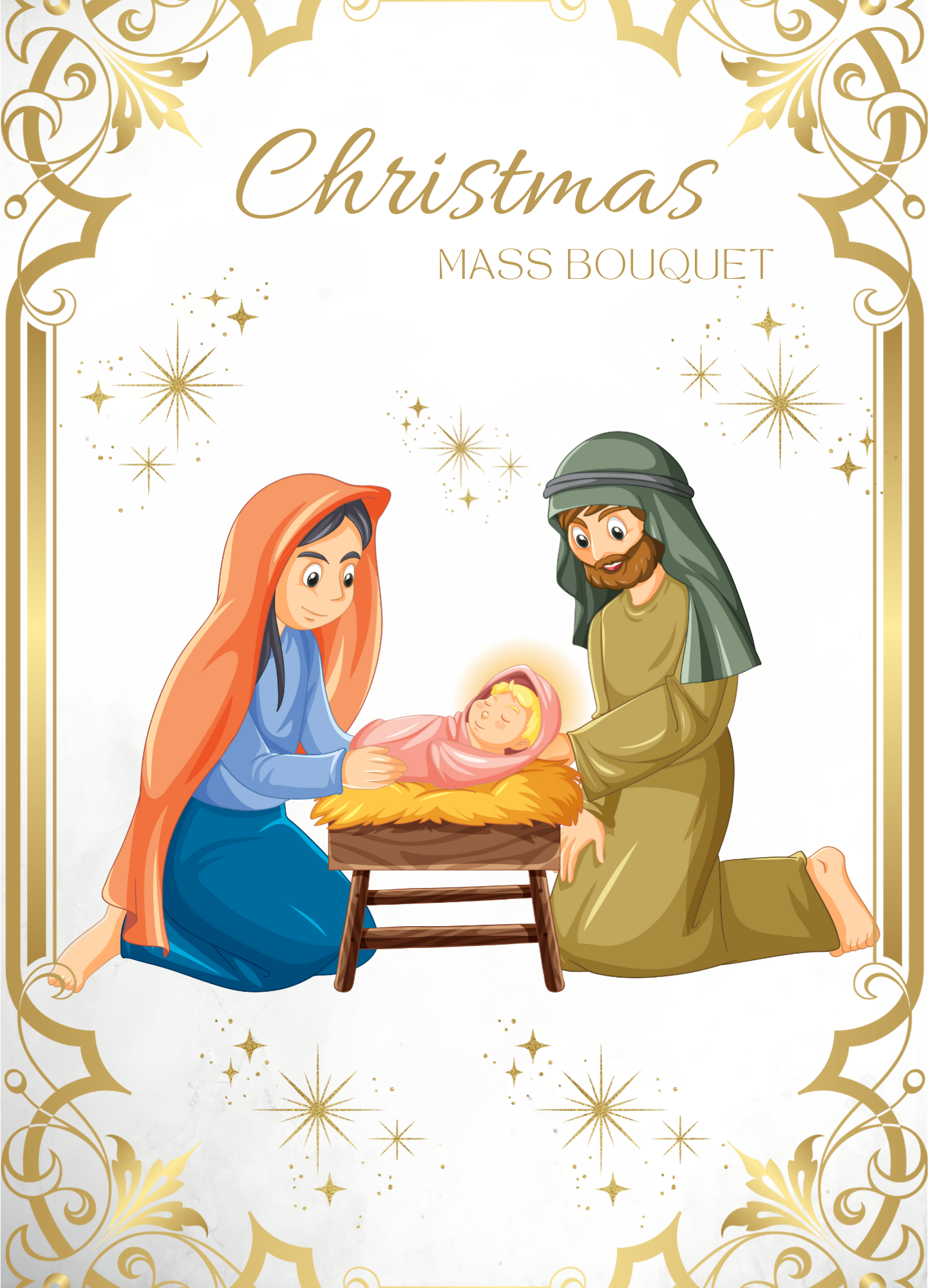 Christmas Mass Bouquet CMB-2507