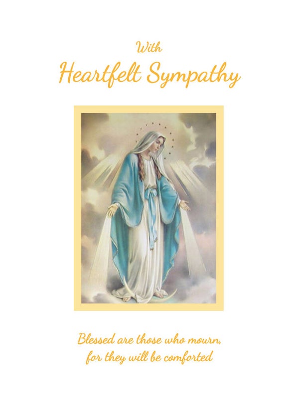 Sympathy card SM-2302