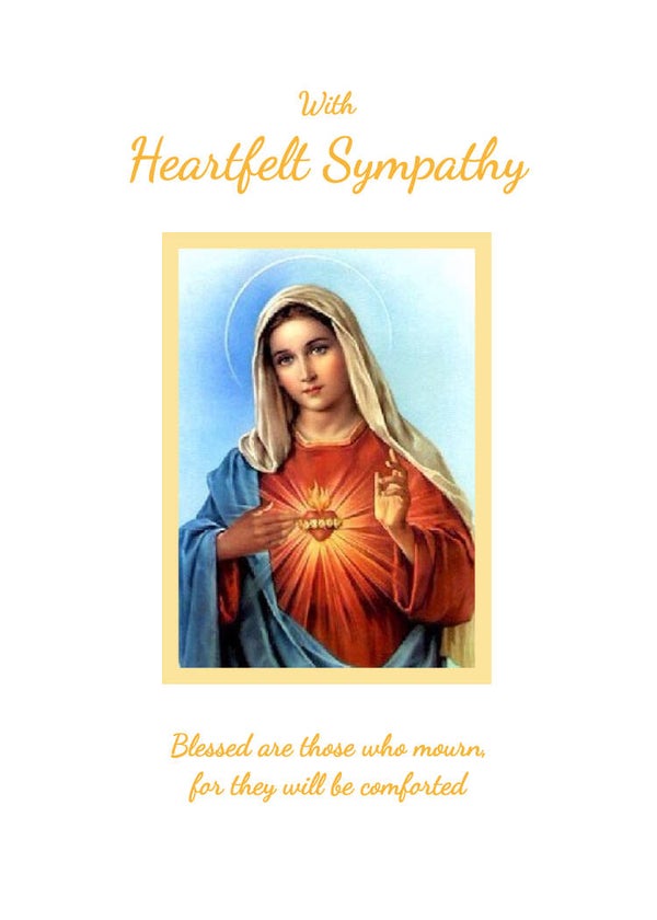 Sympathy card SM-2303