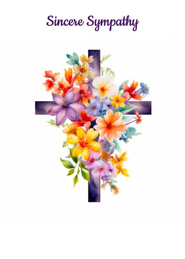 Sympathy card SM-2308
