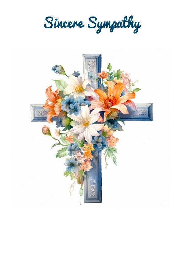 Sympathy card SM-2309