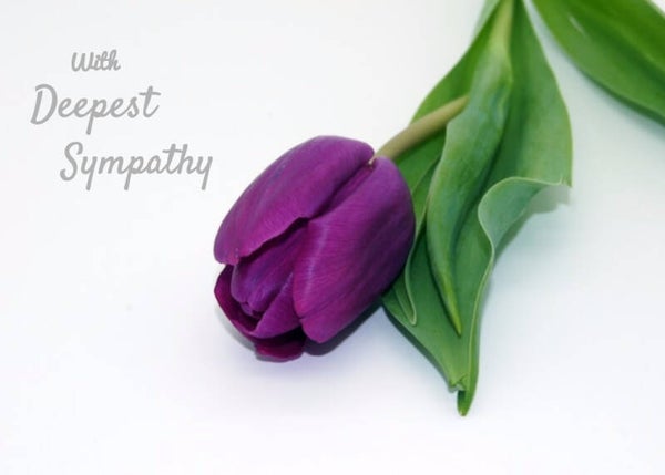 Sympathy card SM-2314