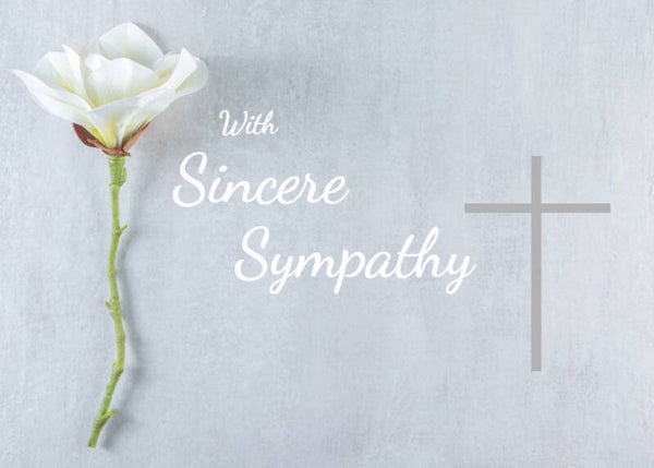 Sympathy card SM-2315