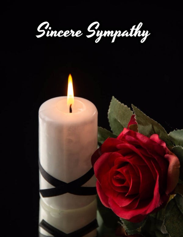 Sympathy card SM-2316