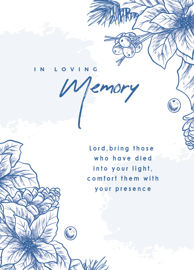 Sympathy card SM-2413