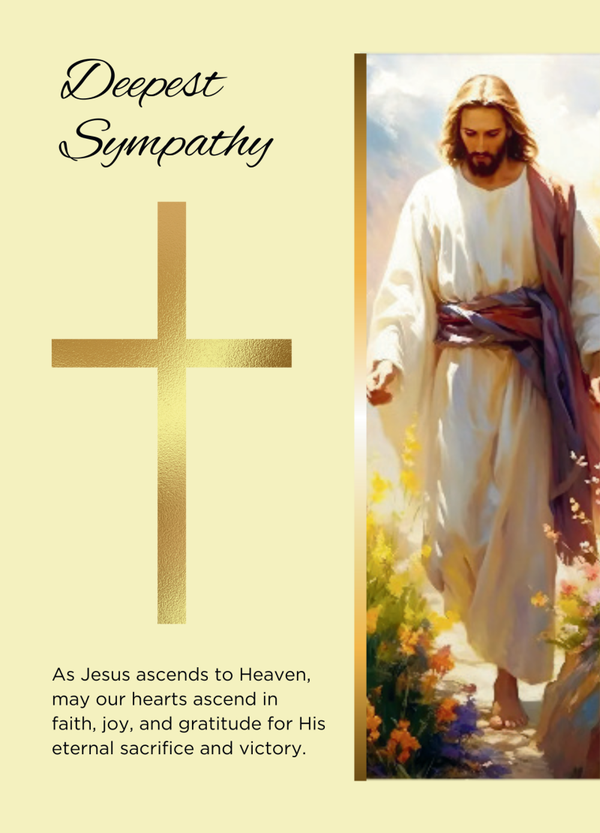 Sympathy card SM-2518