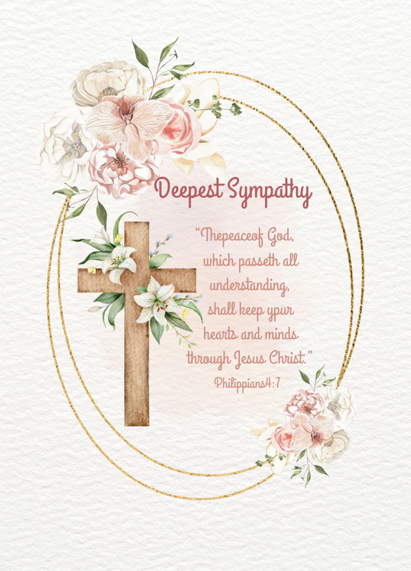 Sympathy card SM-2527