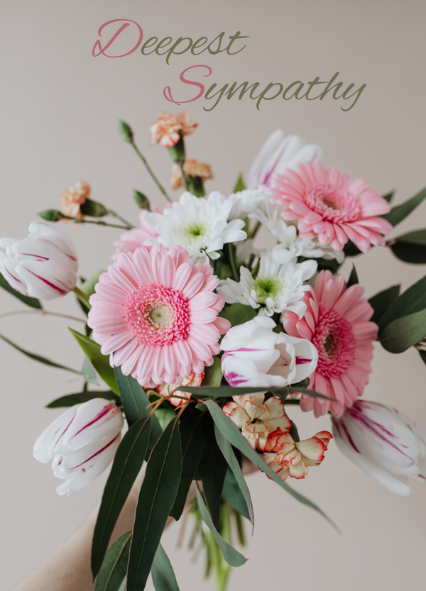 Sympathy card SM-2601