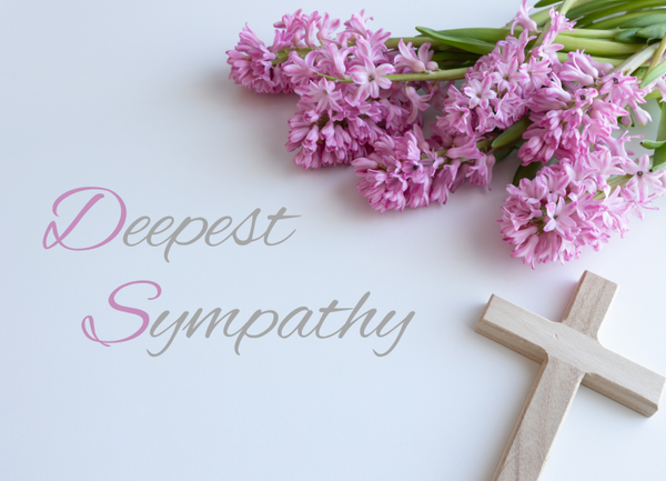 Sympathy card SM-2609
