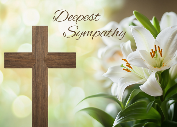 Sympathy card SM-2611