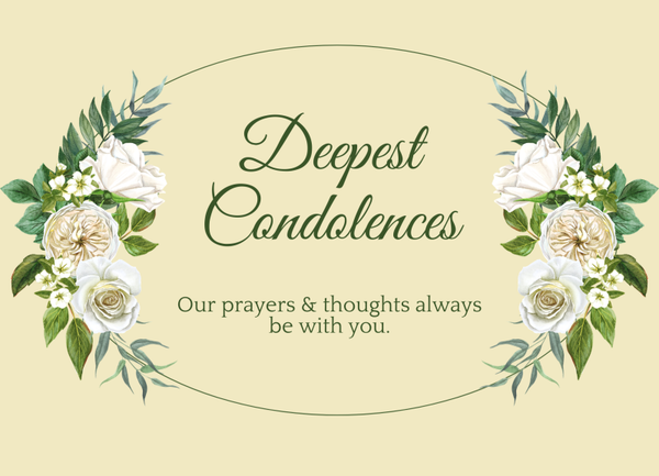 Sympathy card SM-2613