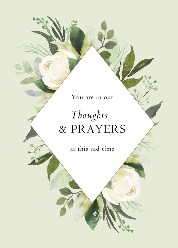 Sympathy card SM-2624