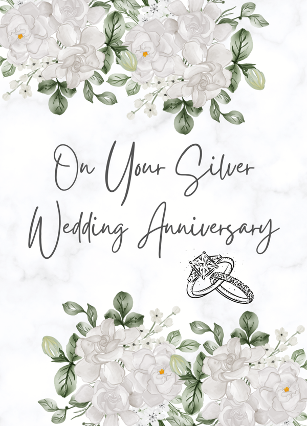 Silver Wedding Anniversary SWA-2571