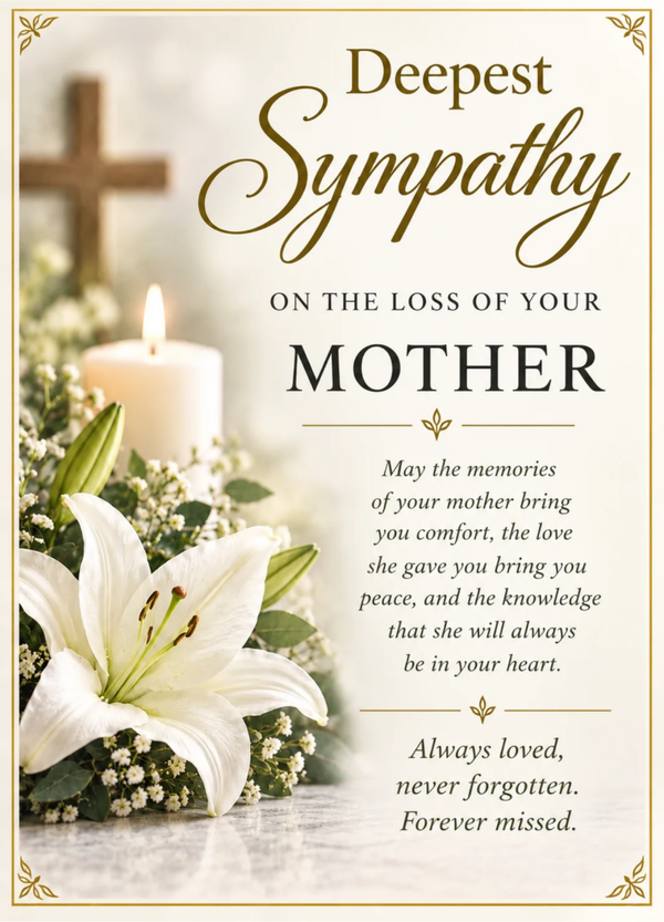 Sympathy Card SM-2703