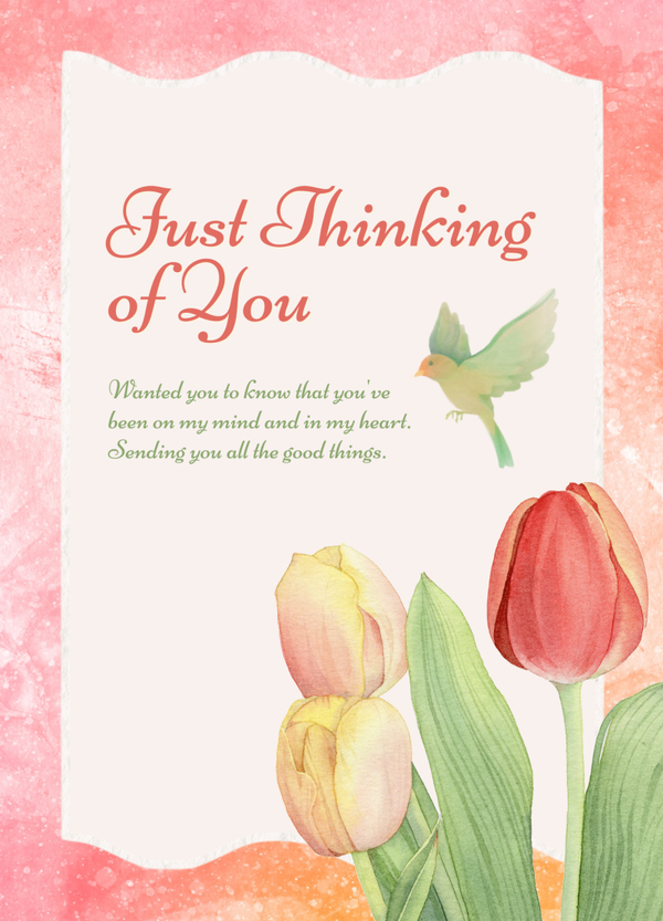 Thinking of You card TOY-2665