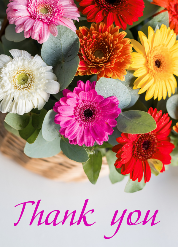 Thank you card TY-2675