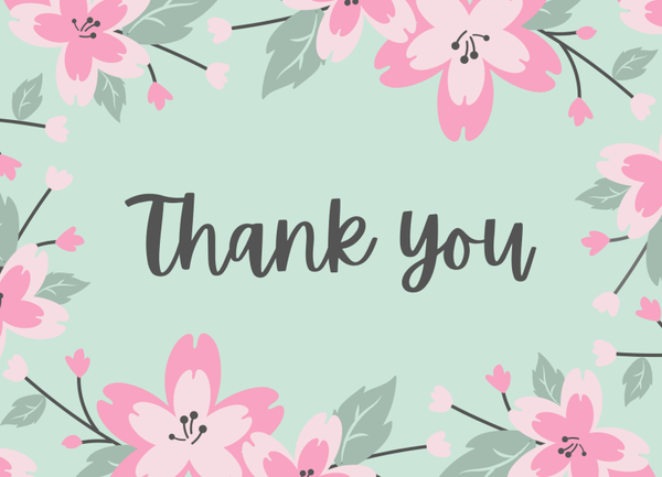 Thank you card TY-2683