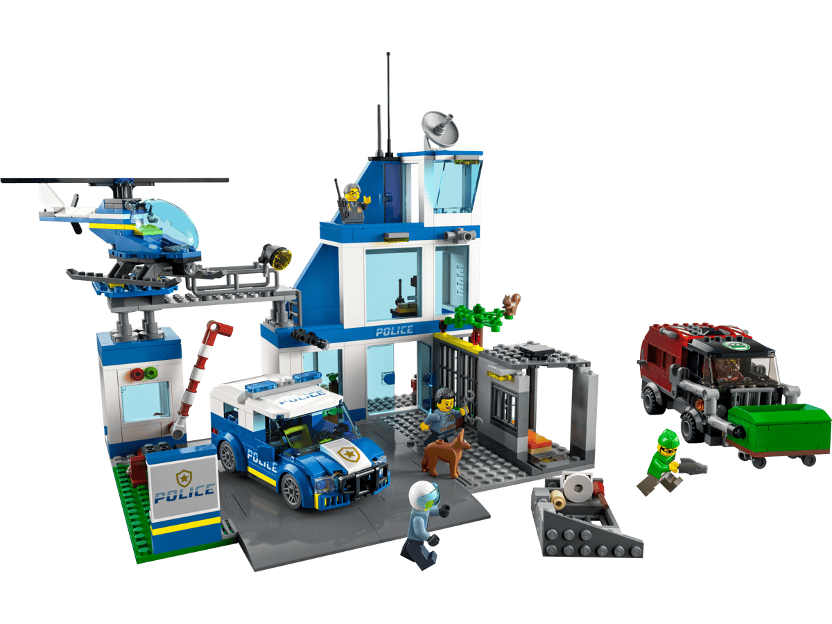 LEGO politie bureau  per week