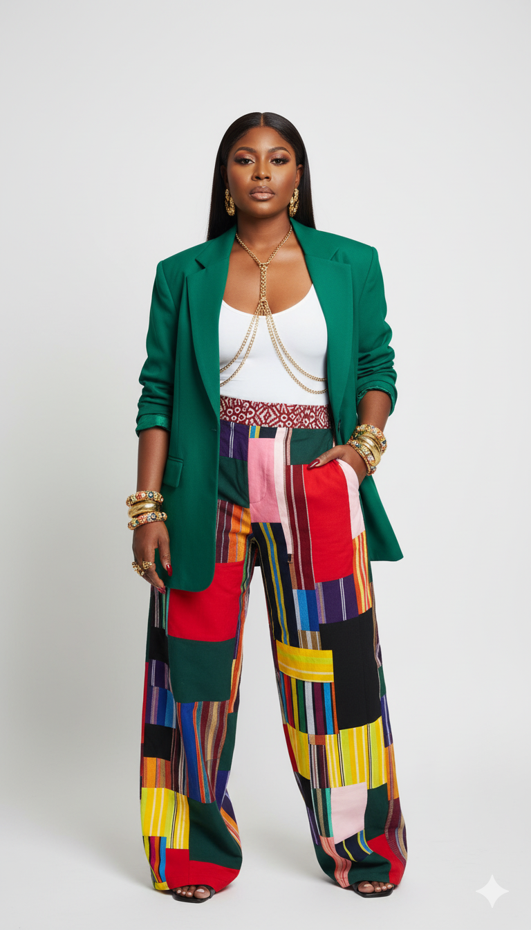 Sisi Eko Asooke Pant