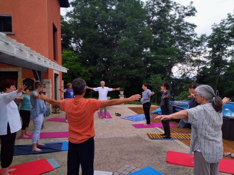 mouvements doux, rel^chement musculaire