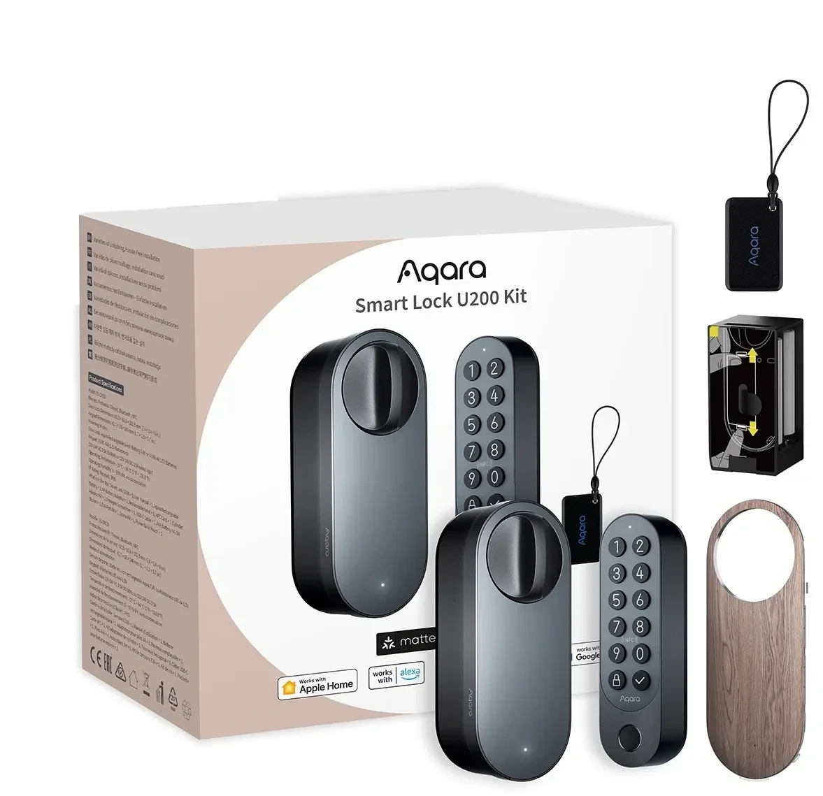 Aqara U200 älylukko Airbnb ja Apple HomeKit käyttöön