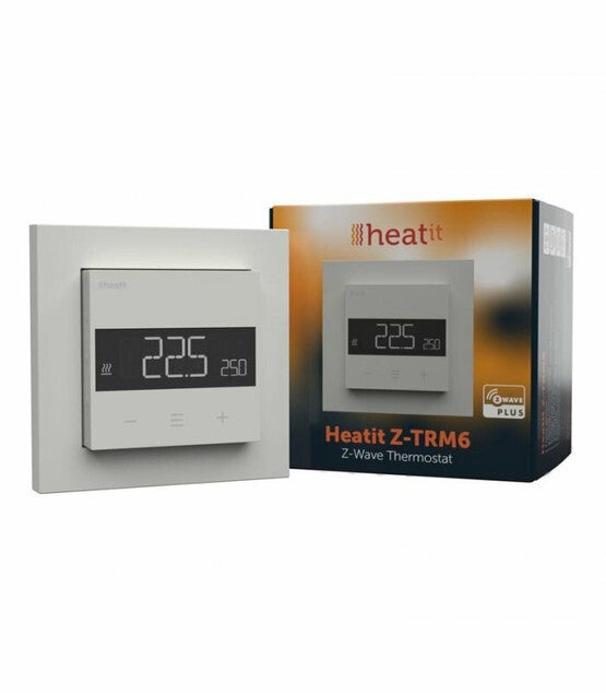 Heatit Z‑TRM6 älytermostaatti etälämmitykseen