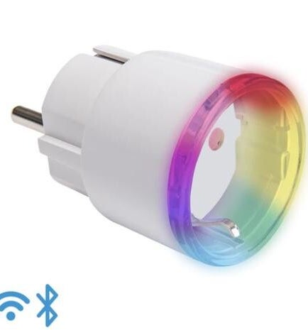 Shelly Plus Plug S kulutusta mittaava älypistorasia