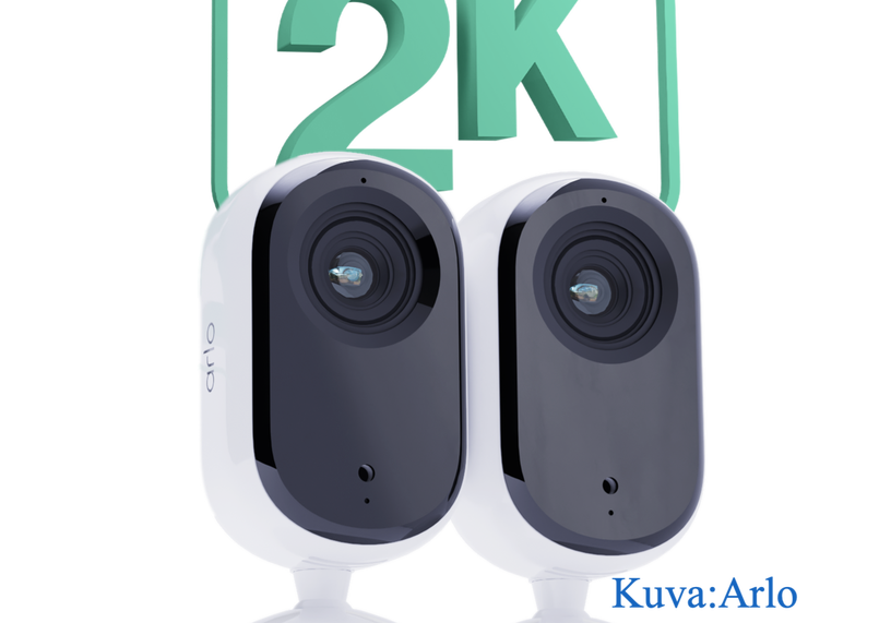 Arlo Essential Indoor 2K valvontakamera