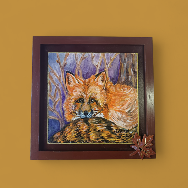 Petit renard malicieux