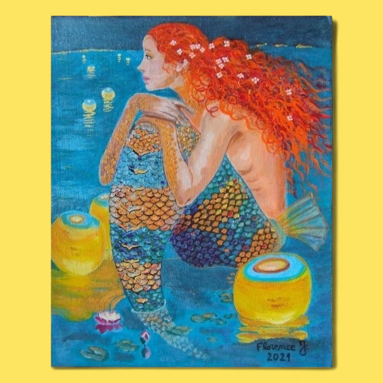 Seule dans ses rêves