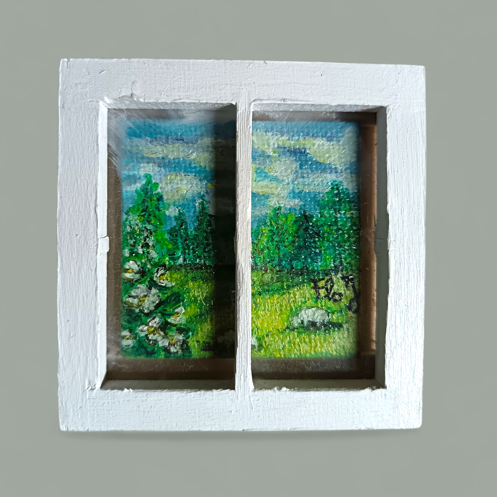 Vue d'une fenêtre - Les gardiens de la prairie N°2