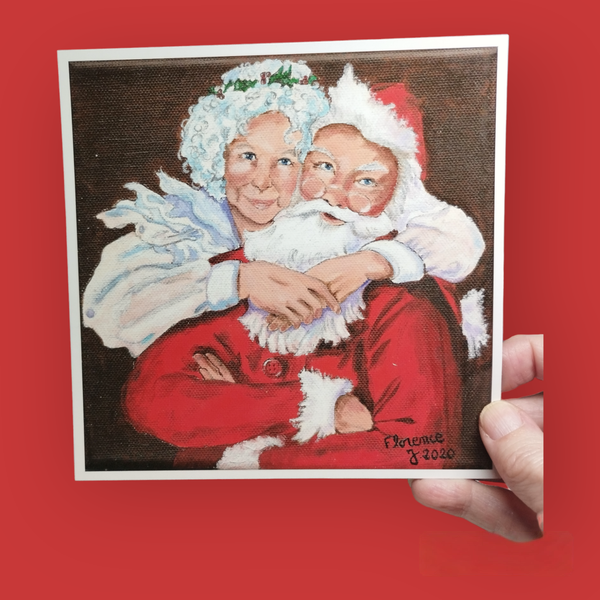 Le père Noël et la mère Noël