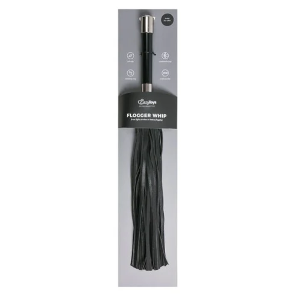 Langer Auspeitscher mit Metallgriff