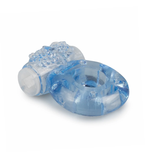Vibrierender Cockring Mit Genopptem Klitorisstimulator