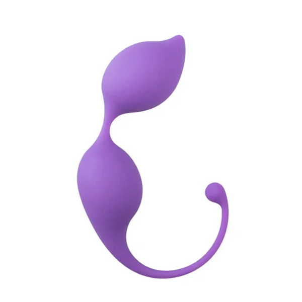 Wiggle Duo Kegel Ball - lila/weiß