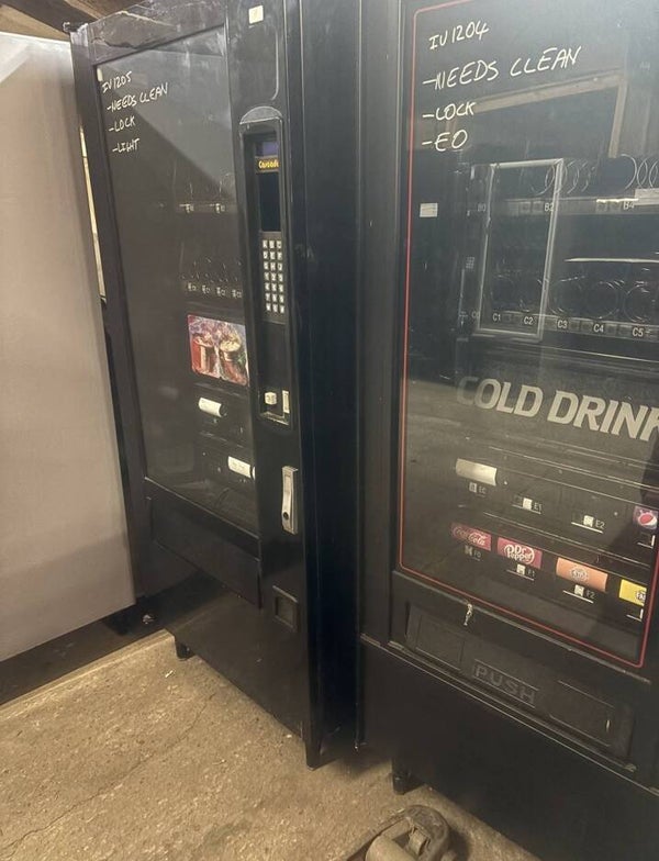 Cascade Style Combination Vending Machine