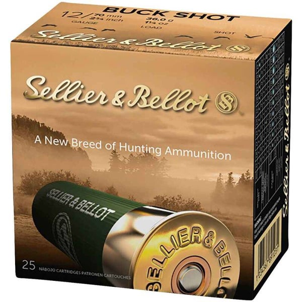 12/70 Buck-Shot 7,6mm 36g Sellier & Bellot